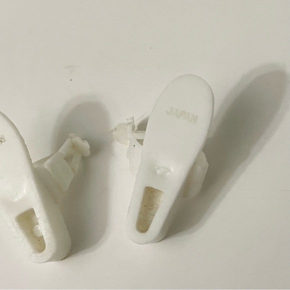 Vintage Ideal Tammy Doll Shoes White Sandals Japan - Picture 12 of 16